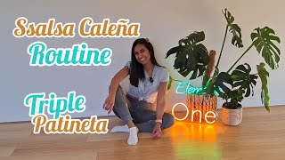 PATINETA TRIPLE  Salsa caleña routine 2 [upl. by Clementis]