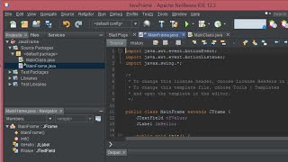 Dark theme for Netbeans 123 [upl. by Asikal]