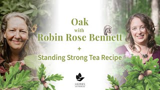 Oak with Robin Rose Bennett  Standing Strong Tea Recipe [upl. by Didi994]