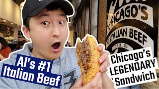 Chicagos LEGENDARY Italian Beef Sandwich  Als Italian beef [upl. by Gebhardt246]