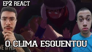 O CLIMA ESQUENTOU  Dosanko Gal wa Namara Episódio 2 REACT [upl. by Seyer]