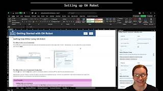 Getting Started With OA Robot in Excel [upl. by Jens]