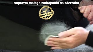 Poradnik DIY  Naprawa małego zadrapania na zderzaku  lakiery24com [upl. by Maddox]