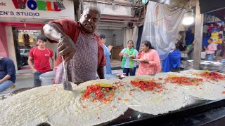 WicketKeeper Dosawala of Mumbai  Full of Action  Indian Street Food [upl. by Aracot122]