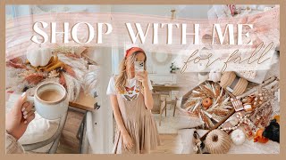 SHOP WITH ME FOR AUTUMN  Target HomeGoods Hobby Lobby Kirklands amp full fall decor haul 🍂✨ [upl. by Stacy]