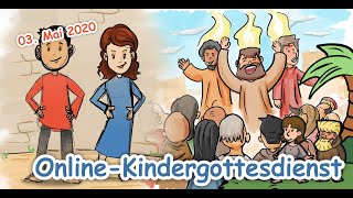 Online Kindergottesdienst 3 Mai  wir pfingsten vor [upl. by Silirama]