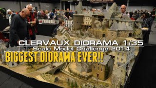 Most Epic and Biggest Diorama Ever   Clervaux 135 scale By Claude Joachim [upl. by Timotheus479]