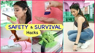 Life Saving SAFETY amp SURVIVAL Hacks  Anaysa [upl. by Annhoj]