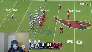 KYLER MURRAY IS HIM Cardinals vs Rams  Full Game REACTION [upl. by Ahsed]