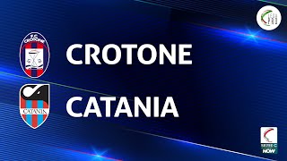 Crotone  Catania 30  Gli Highlights [upl. by Yazbak]