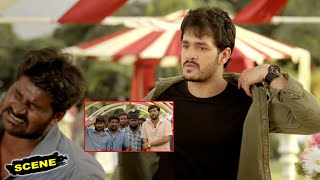 Akhil Fight With Ajay amp His Goons For Insulting His Family  MaanidanMr Majnu Tamil Movie Scenes [upl. by Ailuig406]