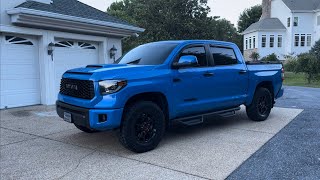 I PAID WAY TOO MUCH for my Voodoo Blue Toyota Tundra TRD Pro [upl. by Cusack]