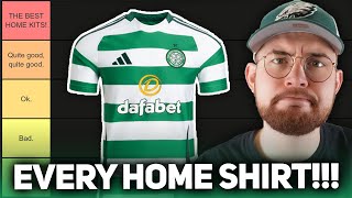 RANKING EVERY CELTIC HOME SHIRT EVER  New Celtic Home Kit for 202425 [upl. by Adyela551]