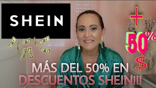 SHEIN DESCUENTOS DE MÁS DE 50 Te explico todos mis trucos [upl. by Ahsinad645]