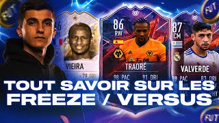 TOUT SAVOIR SUR LES FREEZES VERSUS SUR FIFA 22  EVENEMENT CRASH MARKET EQUIPE [upl. by Nipha]