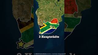 Kennst du alle 3 Hauptstädte von Südafrika 🇿🇦🤔 [upl. by Sllew]