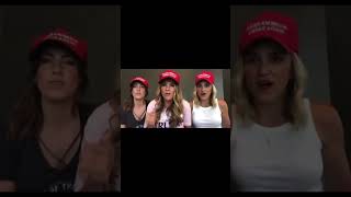 WHY IS THIS SONG SO CATCHY😭 realwomenvotefortrump trump trumpsong trumpsupporters [upl. by Borras294]