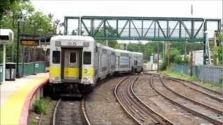 LIRR train ride from Penn Station to Port Jefferson the state of New York USA [upl. by Gerbold535]