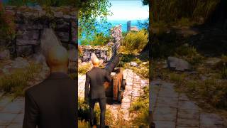 Agent 47s Most Silent Kill 🔥quotHITMAN 3 stealth shorts gamingshorts hitman3 stealthgameplay [upl. by Asille168]