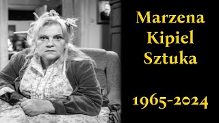 Marzena KipielSztuka nie żyje Słynna quotHalinkaquot ze Świata Według Kiepskich miała 58 lat [upl. by Assiral669]