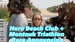 Hero Beach Club Recap amp Mightman Montauk Triathlon [upl. by Annaihr724]