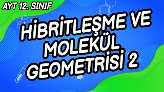 Z6  MODELLERLE HİBRİTLEŞME MOLEKÜL GEOMETRİSİ 2BÖLÜM [upl. by Eiffe]