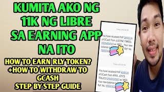 PROMISE LEGIT  NAKAWITHDRAW ME 11K DITO  HOW TO EARN RLY TOKEN HOW TO WITHDRAW TO GCASH [upl. by Margaret]