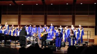 Calvin College Gospel Choir  Study War No More Solo Sam amp Victoria [upl. by Prader]