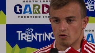 Shaqiri über Guardiola quotWir spüren die Wärme des Trainersquot [upl. by Alesandrini]