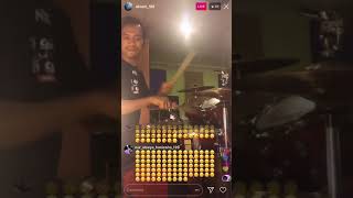 Tutorial roadblock hatiku drum by abg akram [upl. by Htrahddis585]