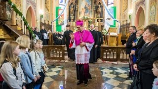 20092015 Uroczystość Prymicji JE Biskupa Józefa Dąbrowskiego w Wysokiej Strzyżowskiej [upl. by Arutak]