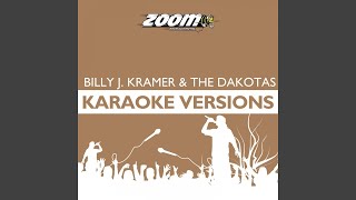 From a Window Karaoke Version Originally Performed By Billy J Kramer amp The Dakotas [upl. by Sutit]