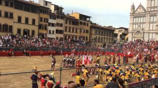 Calcio Storico Fiorentino 2015 Sfilata del Corteo Storico della Repubblica Fiorentina [upl. by Frame321]