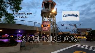 Hover And Dodge AERONAUTICA LANDING OPENING DAY CAROWINDS 2023 [upl. by Alejna]