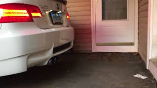 Bmw E92 m3 Meisterschaft Titanium exhaust cold start [upl. by Eruza]