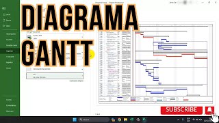 🖥️COMO crear un DIAGRAMA GANTT desde CERO en Project [upl. by Flight]