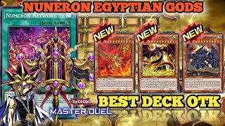 Numeron Egyptian gods Deck  New Animation amp Alternate Art 25th Anniversary  YUGIOH MASTER DUEL [upl. by Ronacin795]