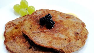 Ragi Banana Pancake  SuperHealthy Snacks for Kids  Finger Millet Pancake [upl. by Paulina486]