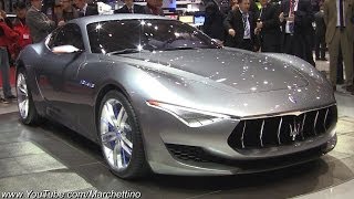 Maserati Alfieri Concept Walkaround Tour [upl. by Gnauq490]