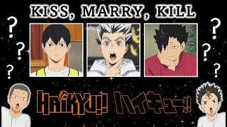 HAIKYUU KISS MARRY KILL [upl. by Baldridge]