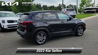 Certified 2022 Kia Seltos LX Durham NC 51419A [upl. by Brogle]