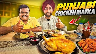 Punjab Aate Hi Punjabi Chicken Matka Khane Ko Mil Gaya 😋  Ab Hoga Truck Modify  vlog [upl. by Tigram]