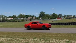 Here’s how loud the 2018 Dodge Demon’s supercharger whine is [upl. by Ahsimik]