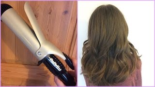 How to use the Babyliss Volume Waves curler Easy curls using a barrel with clip [upl. by Udall]