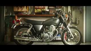 The Yamaha SR400 Kick to Start [upl. by Einram498]