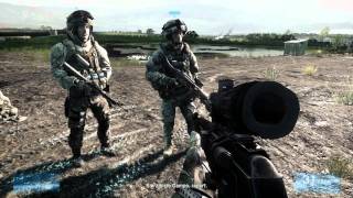 Battlefield 3 HD 6770 1GB ULTRA [upl. by Anelem191]