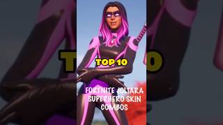 TOP 10 SUPERHERO JOLTARA SKIN COMBOS FORTNITE fortnite gaming shorts skins [upl. by Jesh]