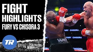 Tyson Fury Kos Chisora in Rd 10 Ends Trilogy in Front of 60000 people  FIGHT HIGHLIGHTS [upl. by Dinin587]