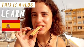 LEARN SPANISH with This VLOG 🇪🇸 w subtitles [upl. by Checani]