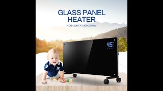 NDE Glass Panel Convector Heater [upl. by Eenobe]